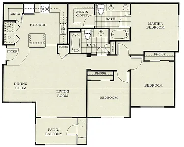 Floor plan Hacienda