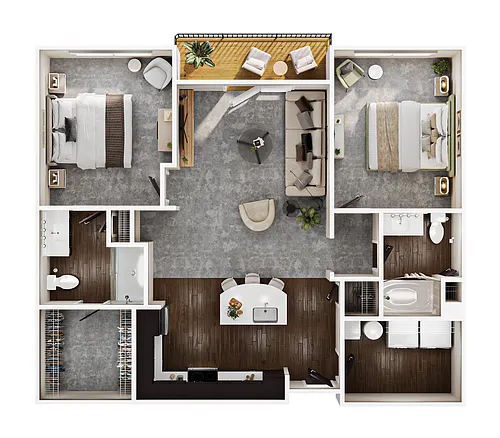 Floor plan Ellington