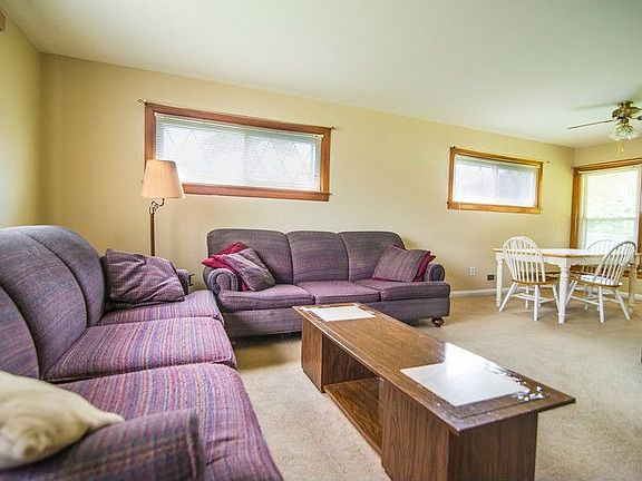 Living room opens to Dining 