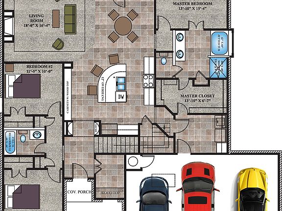 Woods Floor Plan with Bonus Room