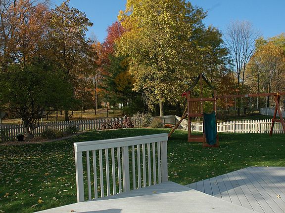 Beautiful back yard area
