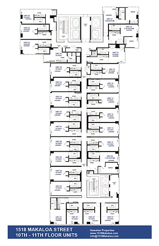 Floor plan 11th Floor Studios