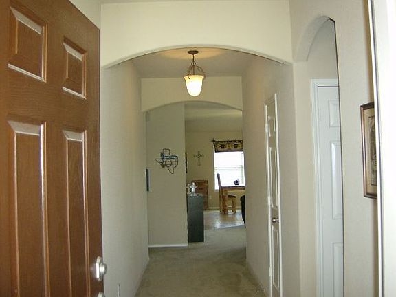 Beautiful tiled arched entry