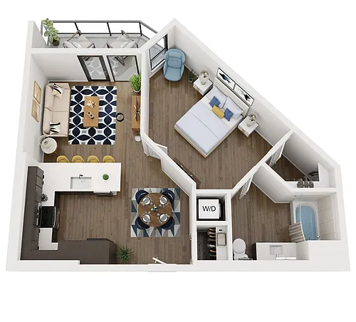 Floor plan A13