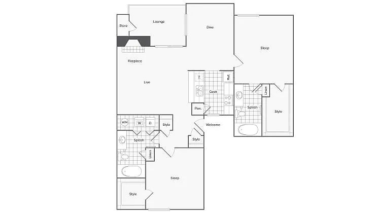 Floor plan Nile