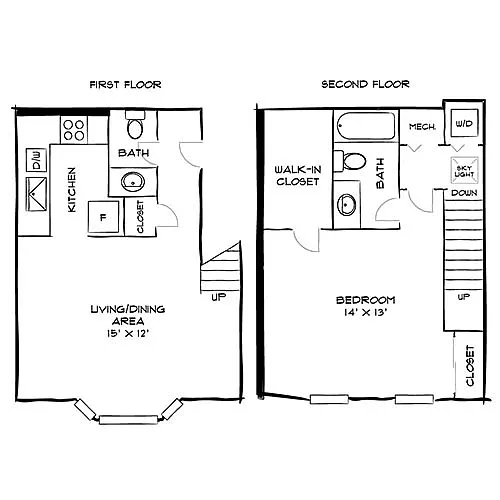 Floor plan Design 1A15 Premier