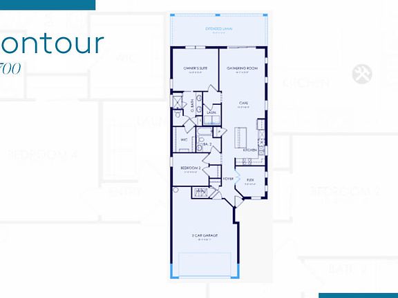 Floor plan of this home