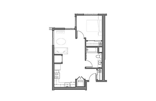 Floor plan The Pratt
