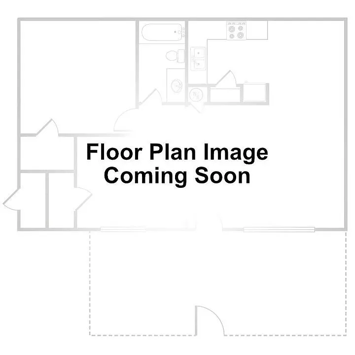 Floor plan 1 Bed 1 Bath