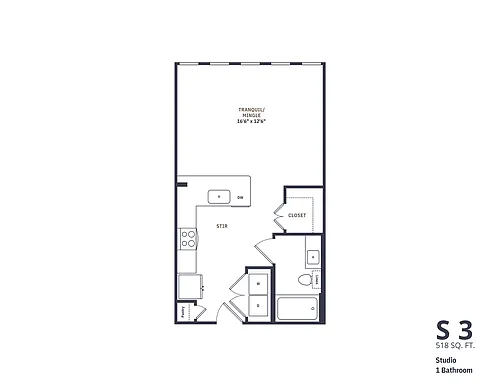 Floor plan S3