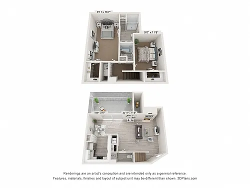 Floor plan B3R