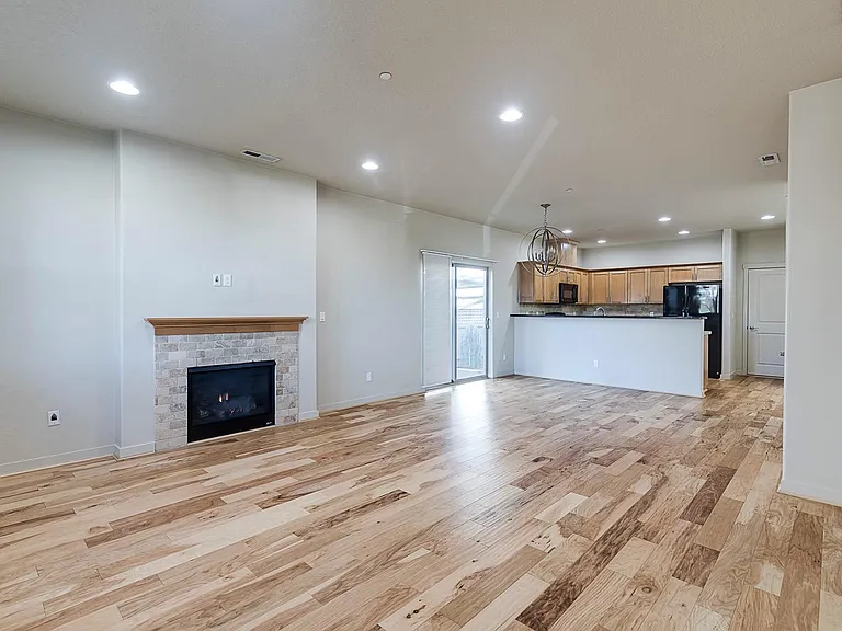 Open concept main level living space