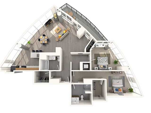 Floor plan 5 PH