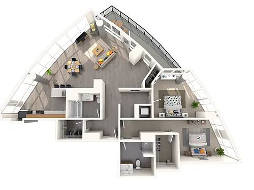Floor plan 5 PH