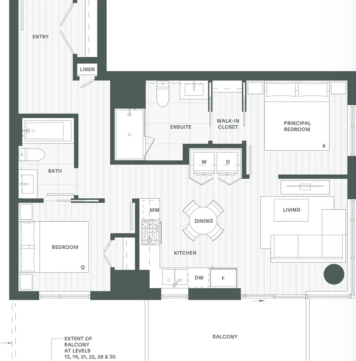 2 bed, 795 sqft, $2,950 — Photo 4