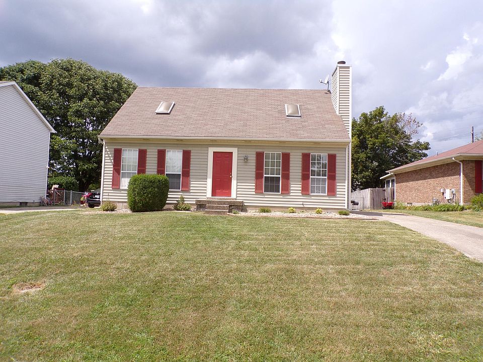 front of the house
