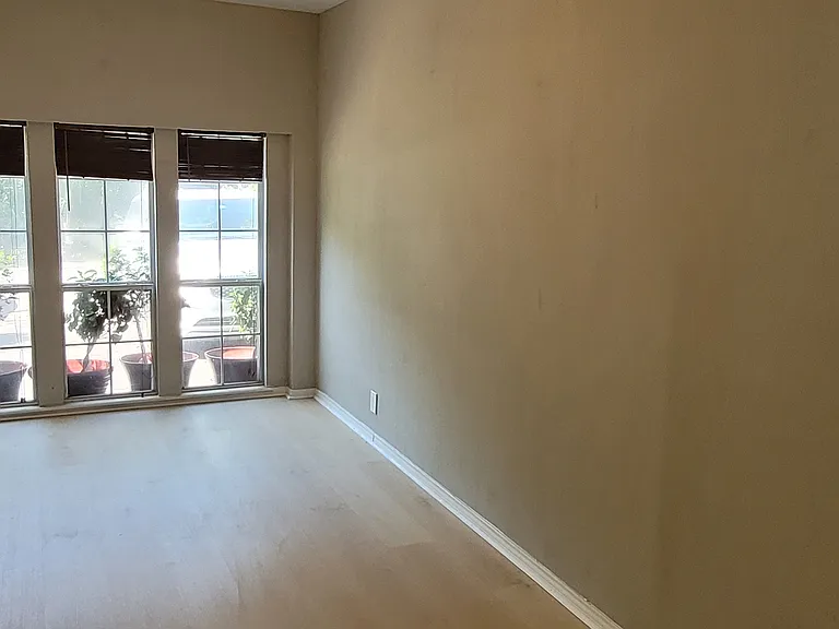 Picture of bedroom (Rm $3) taken from the closet. Has ceiling fan and good size walk in closet, currently being repainting. More pics to come.