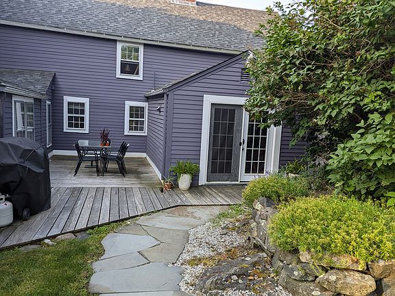 private back deck, back kitchen entrance