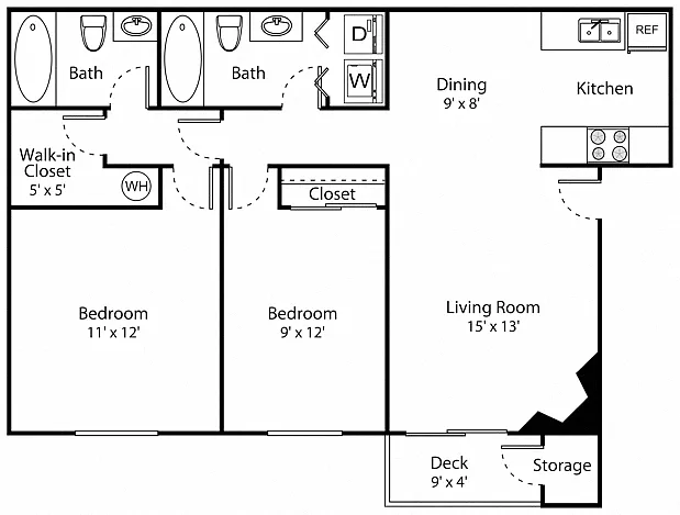 Floor plan B20A