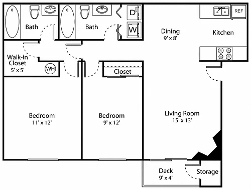 Floor plan B20A