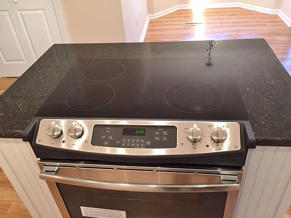 New oven built in island