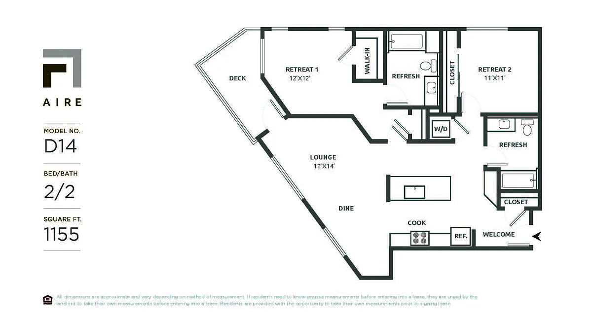 Floor plan D14