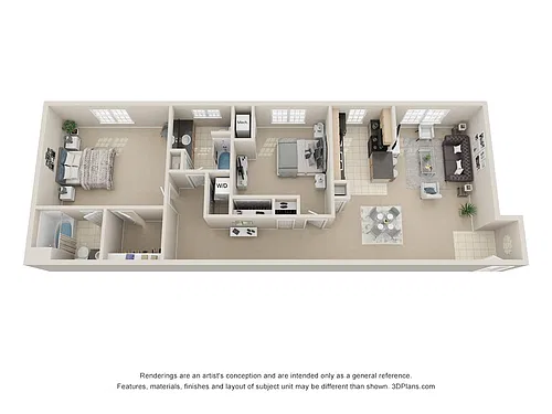 Floor plan Keystone