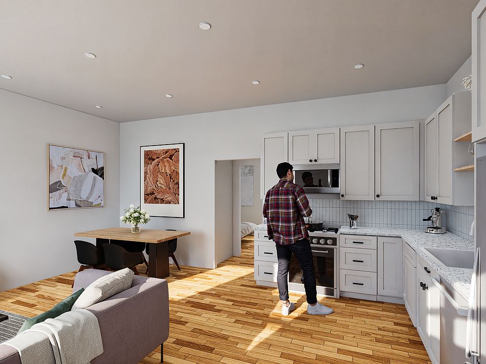 Rendering with Actual dimensions and kitchen layout