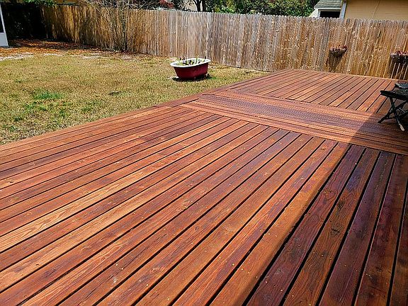 New Backyard Deck