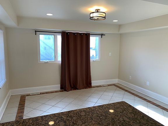 Bonus room at back of house