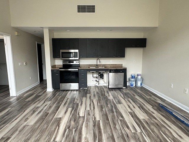 Brand New Stainless Steel Refrigerator to be installed in the next week. Photos will be updated. Brand New undersink cabinet to be installed soon as well.