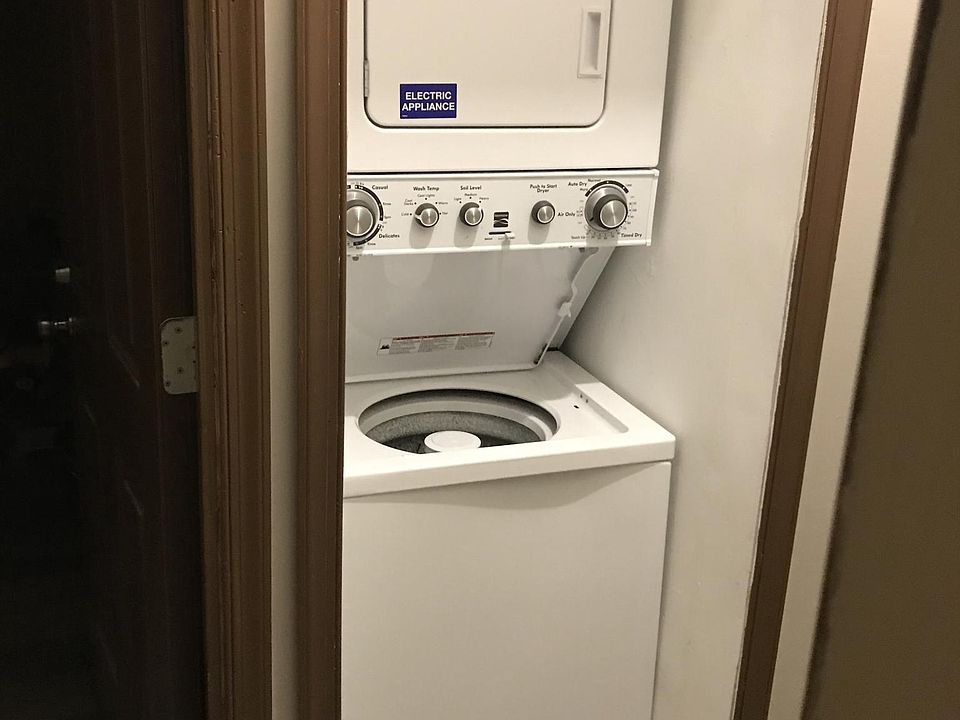 In unit shared washer and dry conveniently located outside o