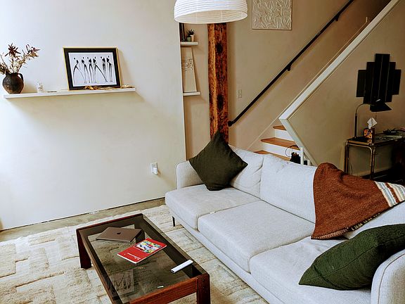 East-facing living space