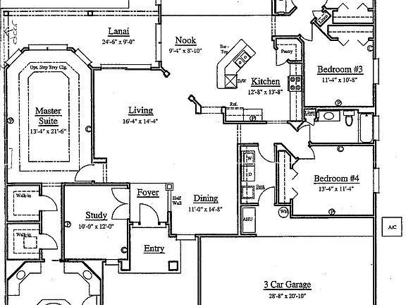 Layout of home