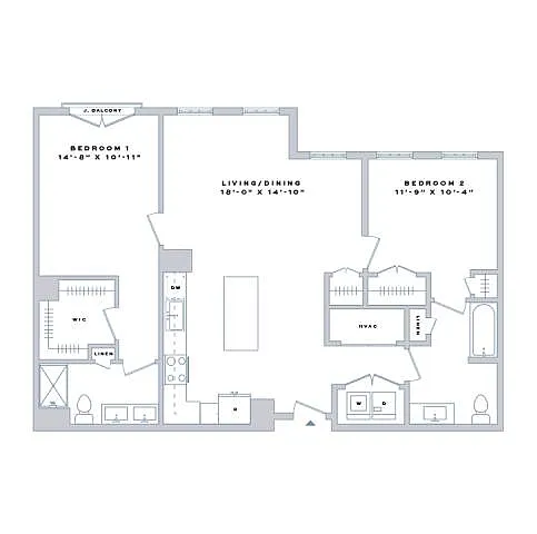 Floor plan B18