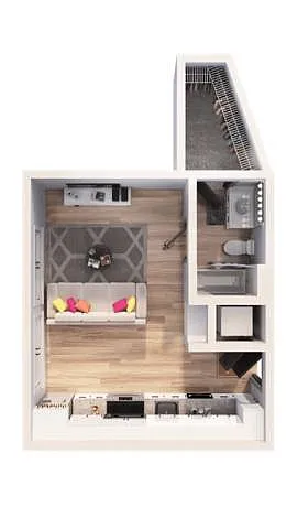 Floor plan E6 - Affordable