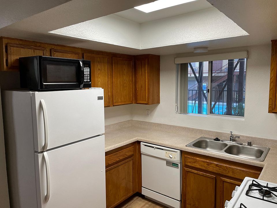 Kitchen looking out to pool.