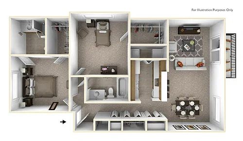 Floor plan Poinsettia