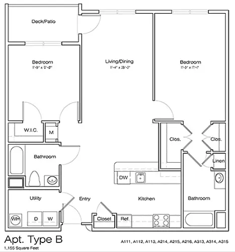 Floor plan B1