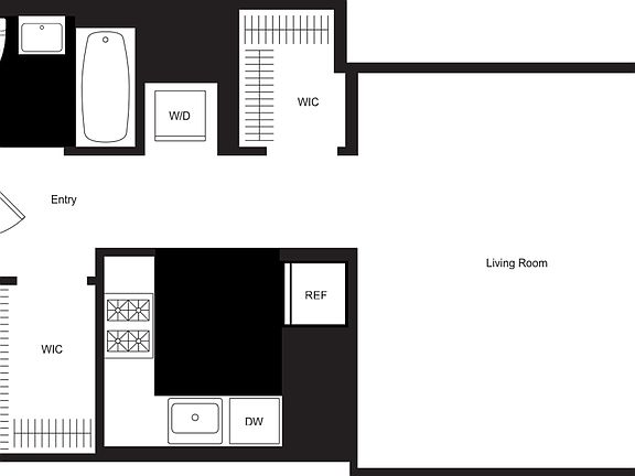 2nd image of 450 W 42nd St APT 7D