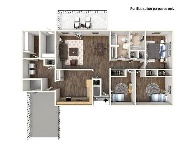 Floor plan Pershing Park