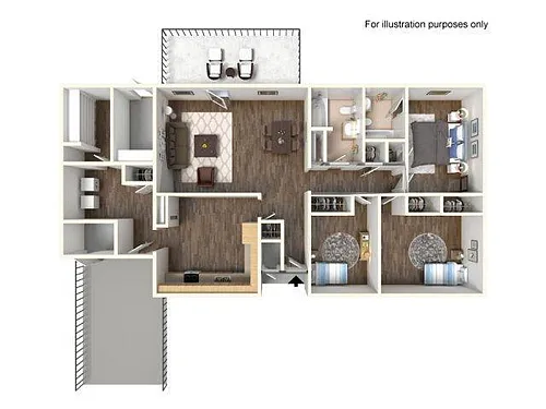 Floor plan Pershing Park