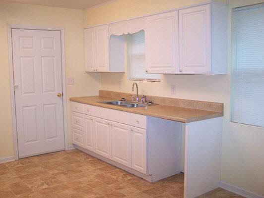 Theres lots of room and cabinet space in your new kitchen!