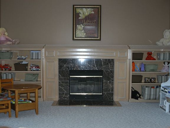 Fireplace in Family Room