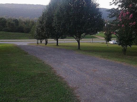 Mountain views from front