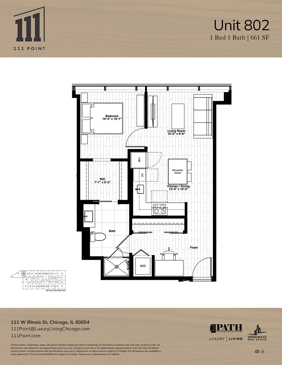 Floor plan 802