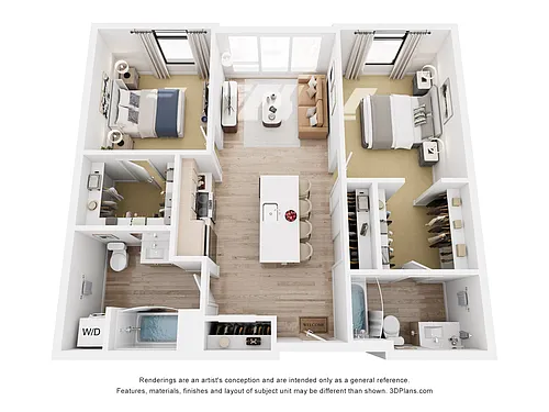 Floor plan Table Mountain