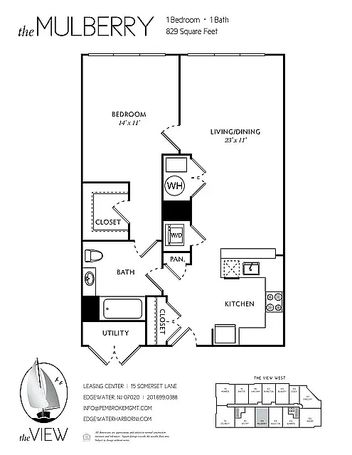 Floor plan MULBERRY