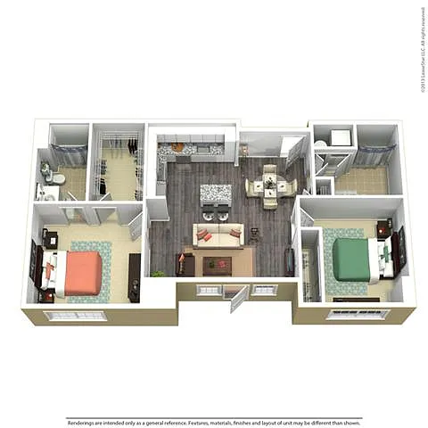 Floor plan B3