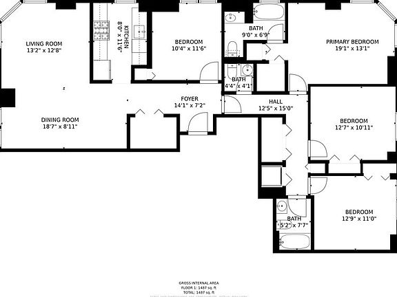 2nd image of 247 W 87th St APT 25F